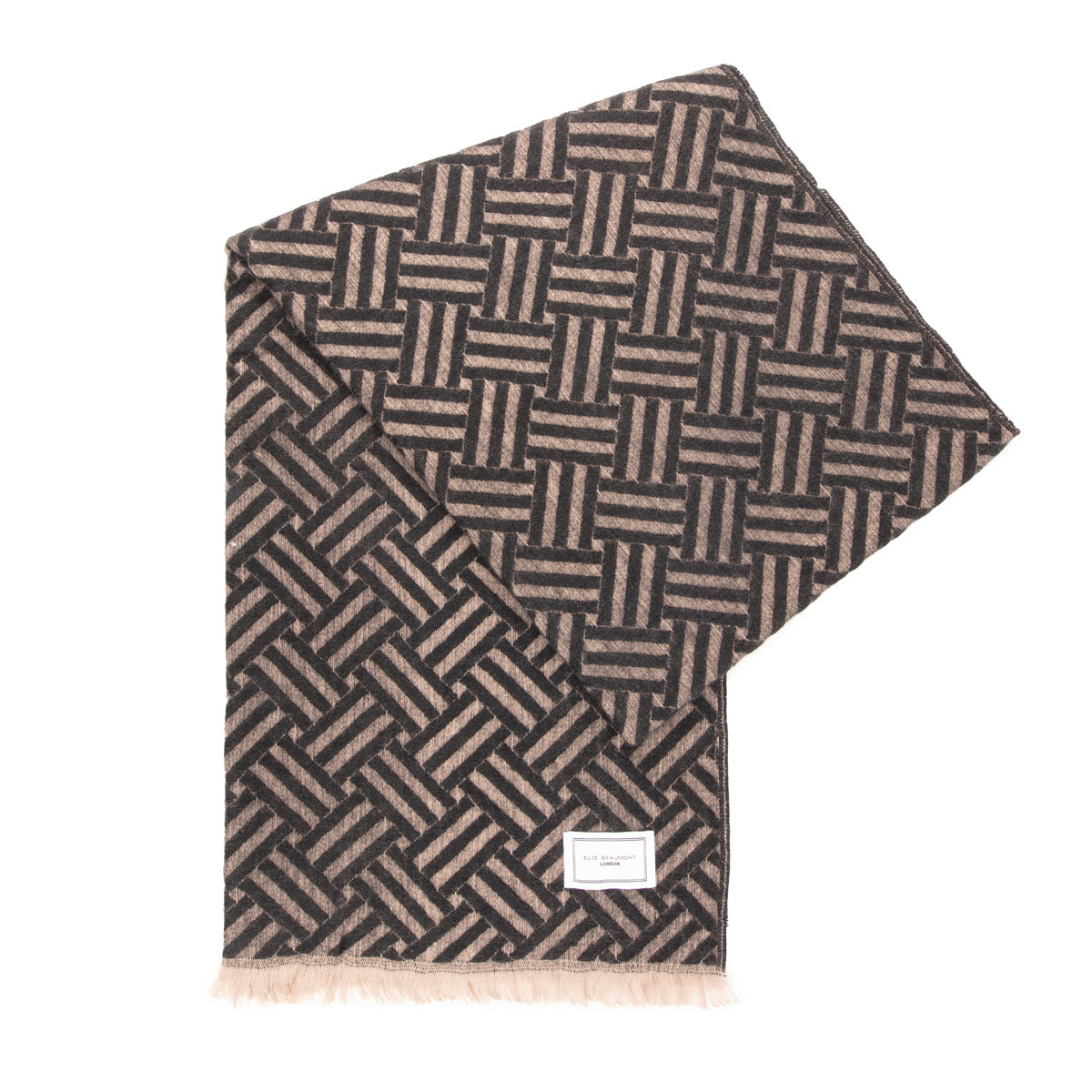 Winter Scarf Elite - Woven Black