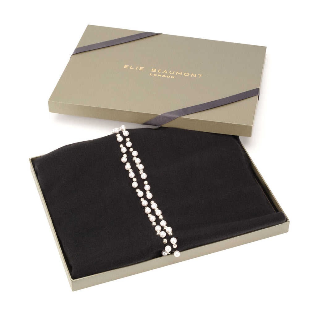 Winter Scarf Elite - Black Pearl