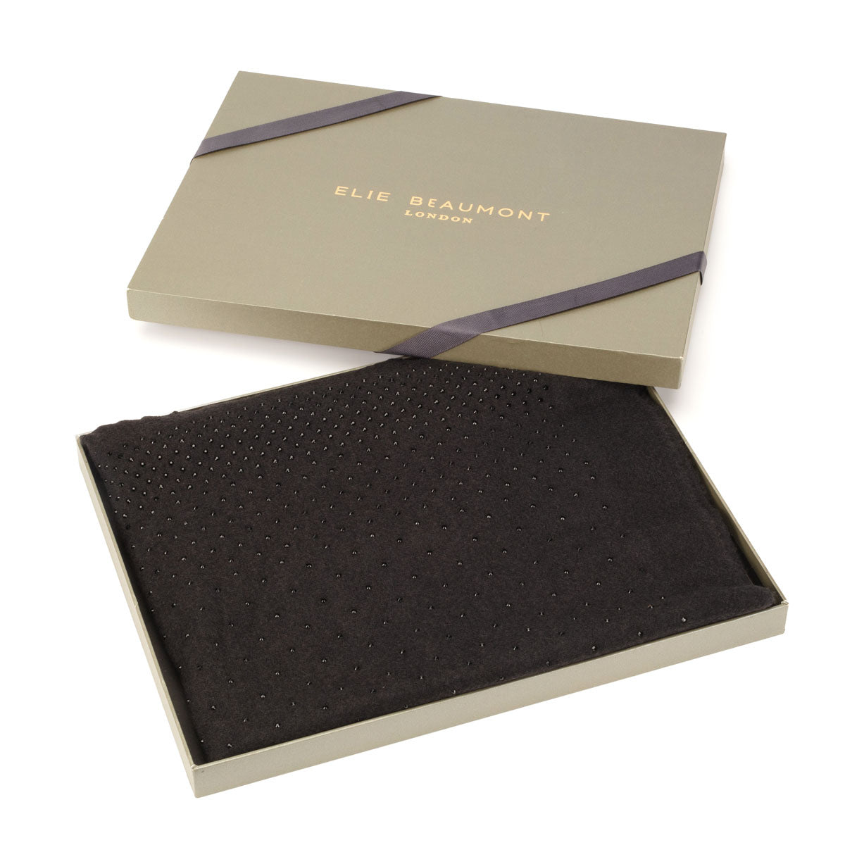 Winter Scarf Elite - Black Cascade Diamante