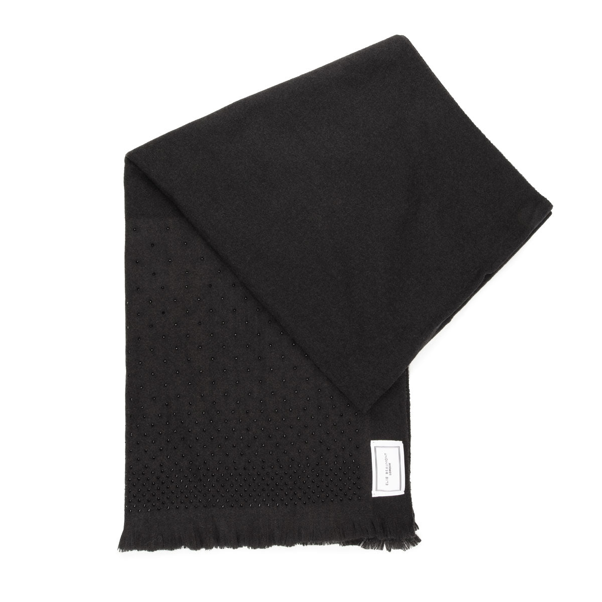 Winter Scarf Elite - Black Cascade Diamante