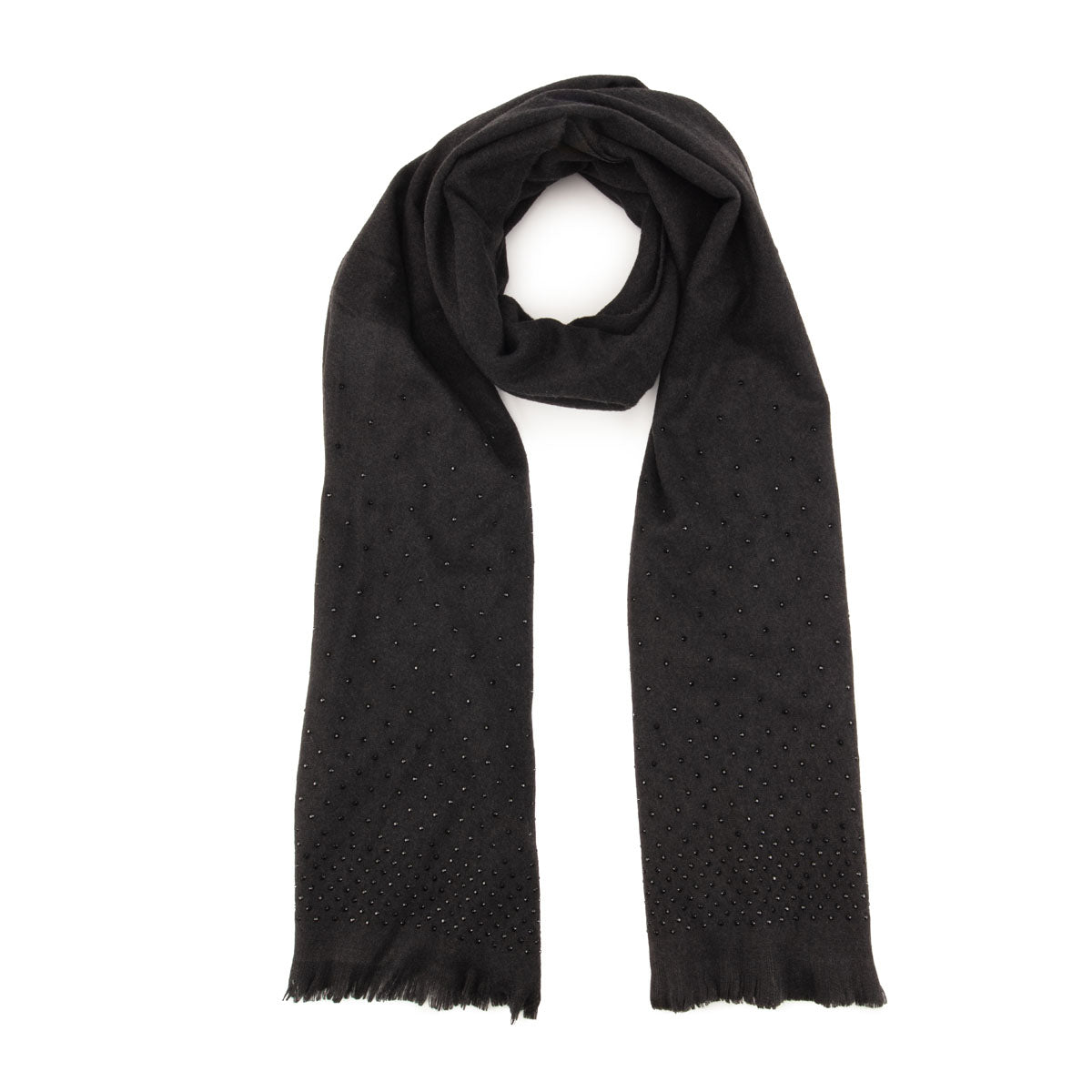 Winter Scarf Elite - Black Cascade Diamante