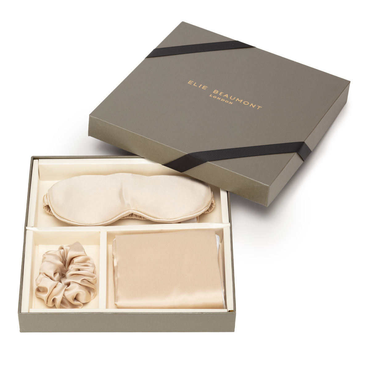 Elie Beaumont Silk Pillow Gift Set - Champagne