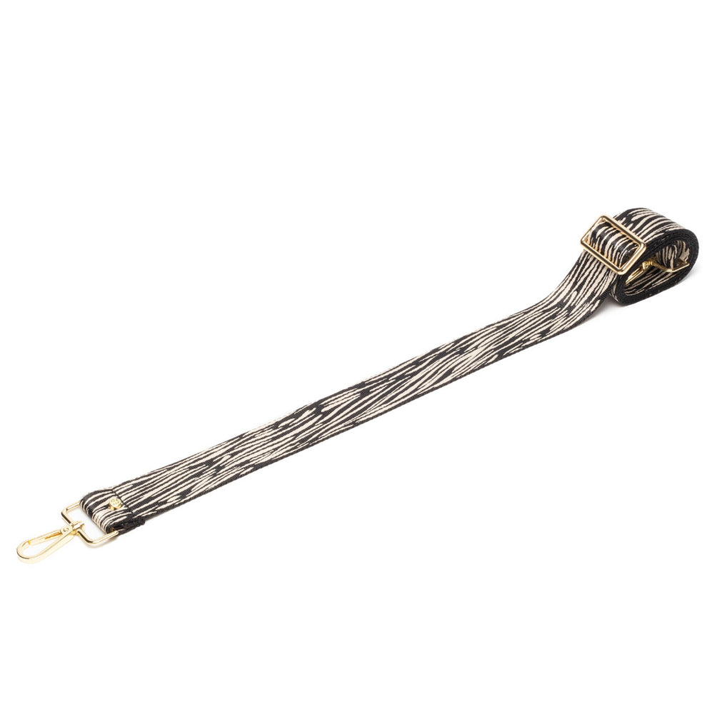 Crossbody strap - Zebra Luxe