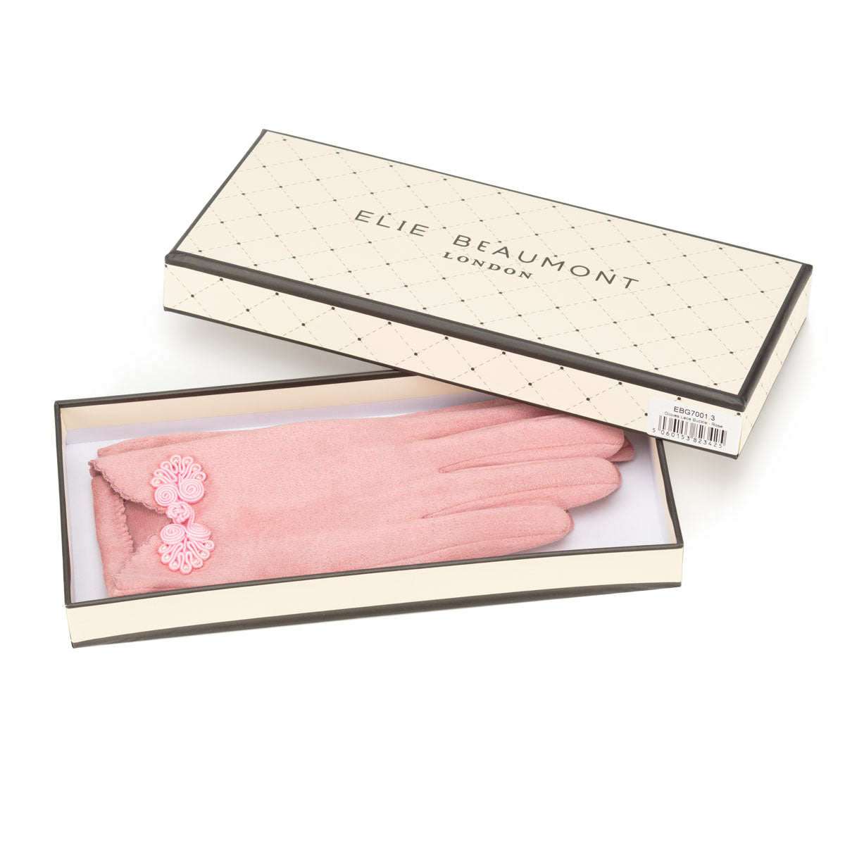 Gloves Lace Buckle - Rose