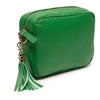Crossbody Schwarz (Silbernes Chevronband)