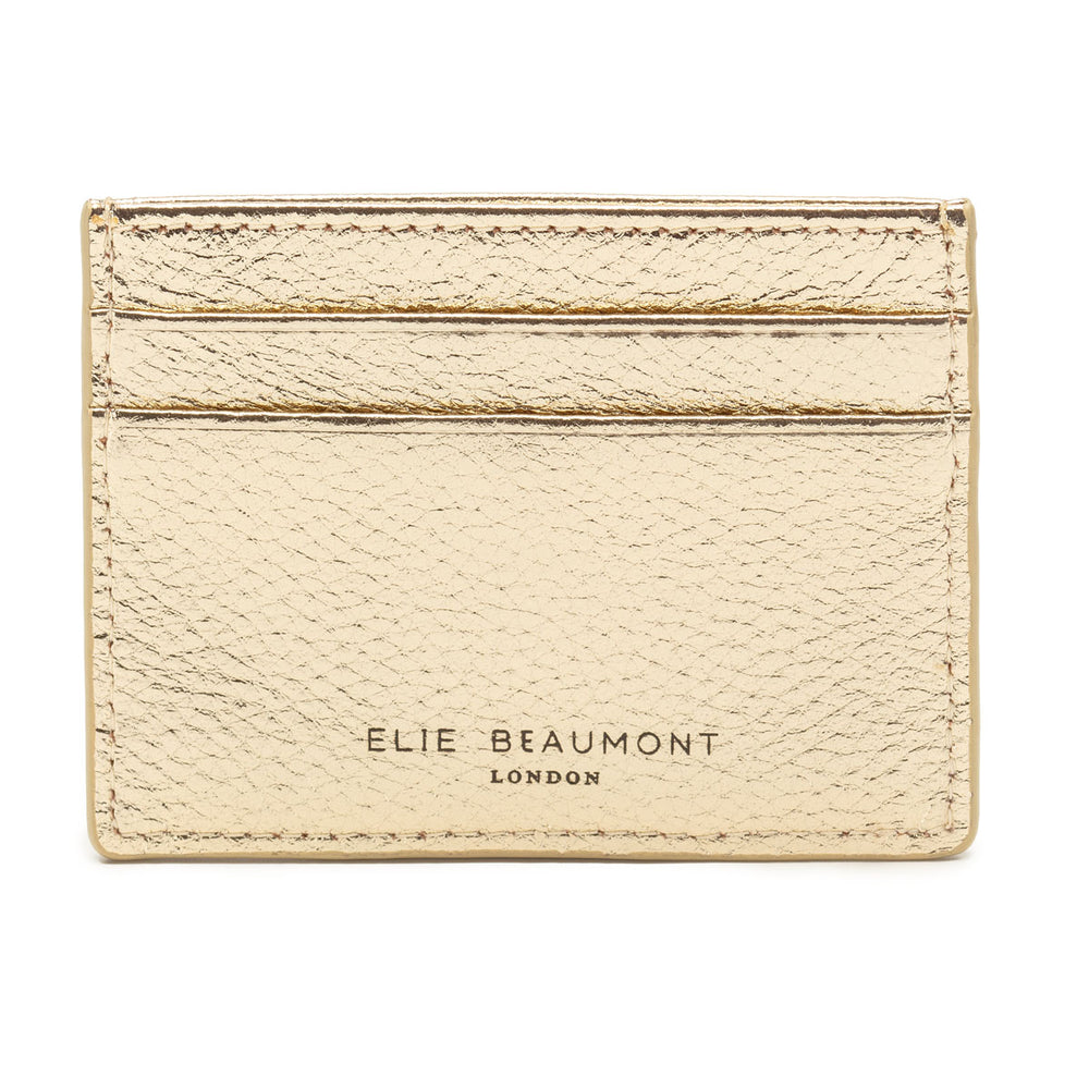 Cardholder Heart Gold-Navy Blue