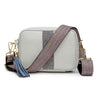 Crossbody Aqua (Orange Aztekenriemen)