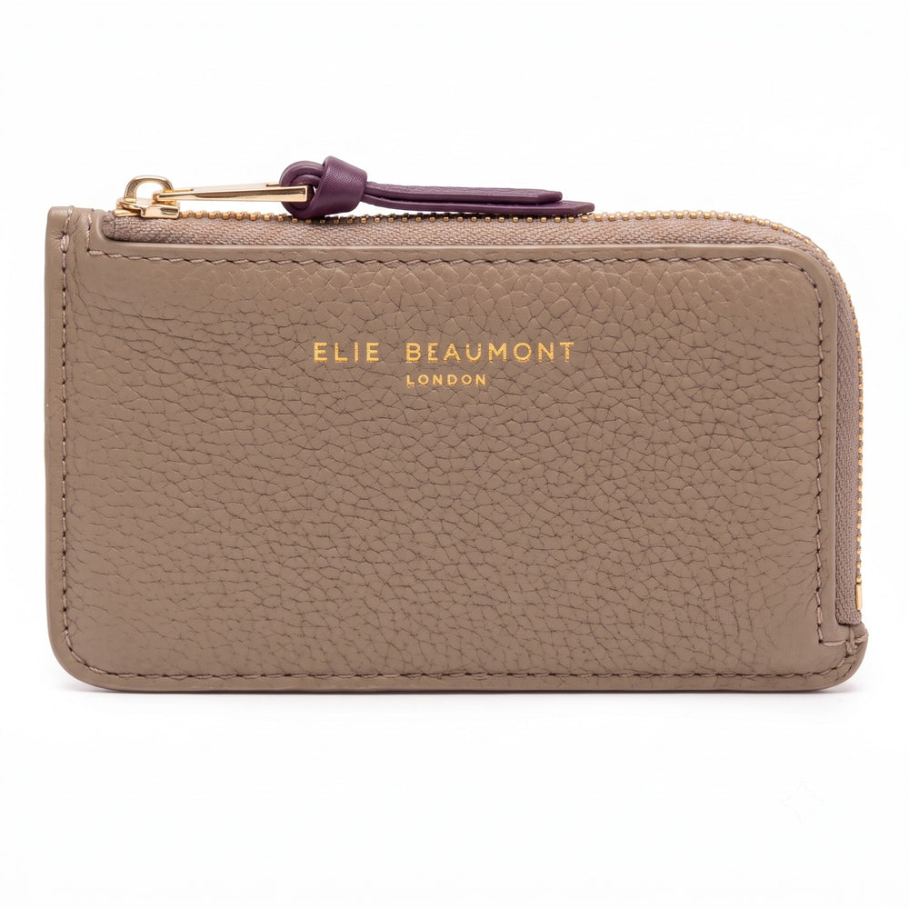 Coin Cardholder Mink-Plum