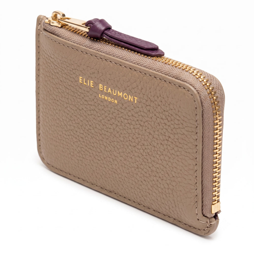 Coin Cardholder Mink-Plum