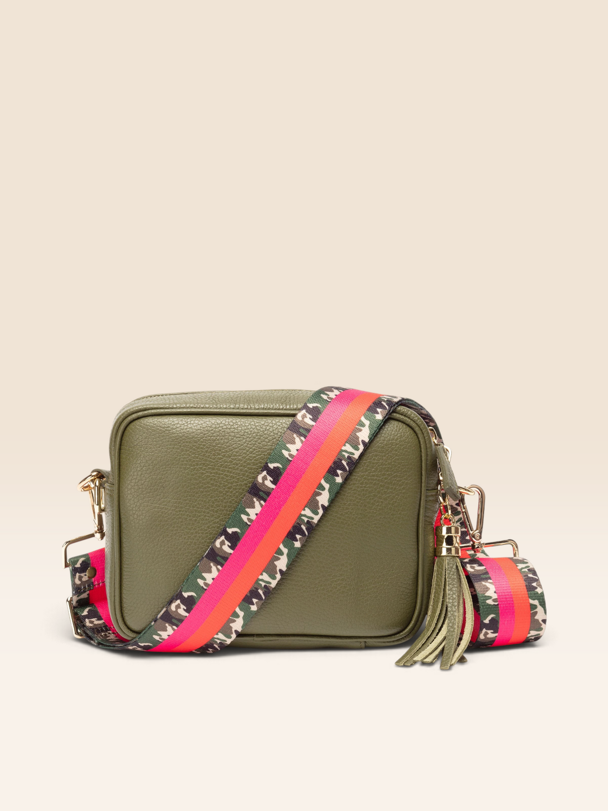 Crossbody Tassel Olive