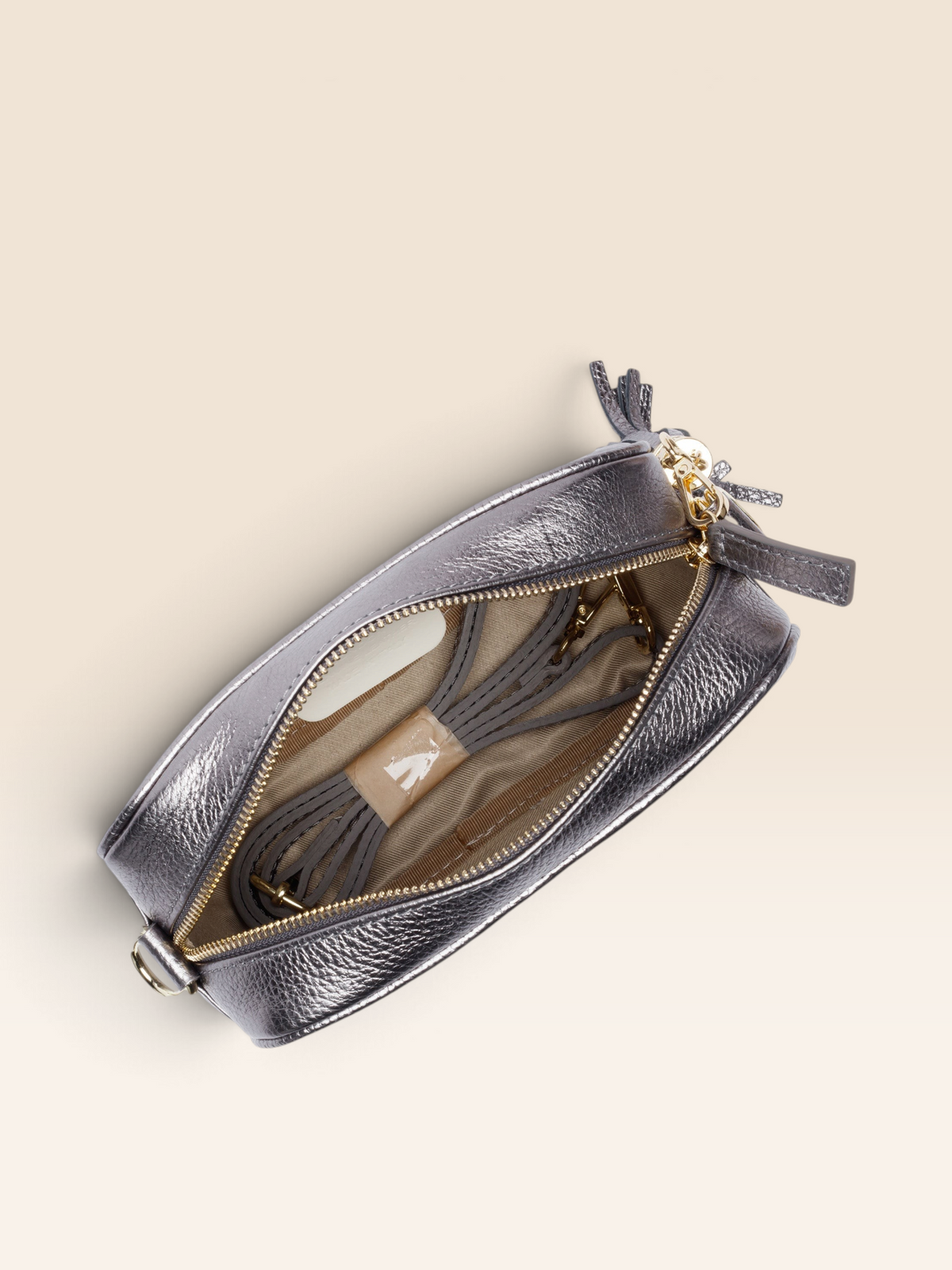 Crossbody Zinn + 2 Kostenlose Riemen