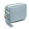 Crossbody Schwarz (Silbernes Chevronband)