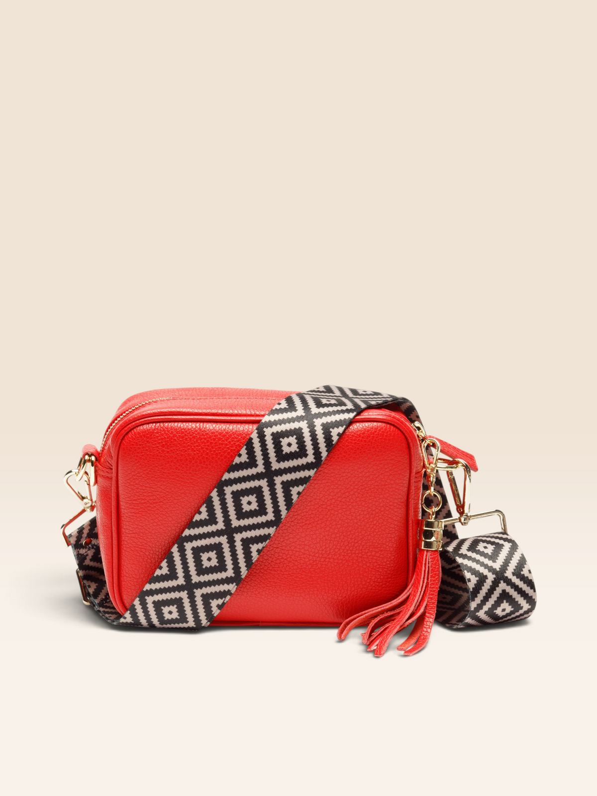 Crossbody Rot + 2 Kostenlose Riemen