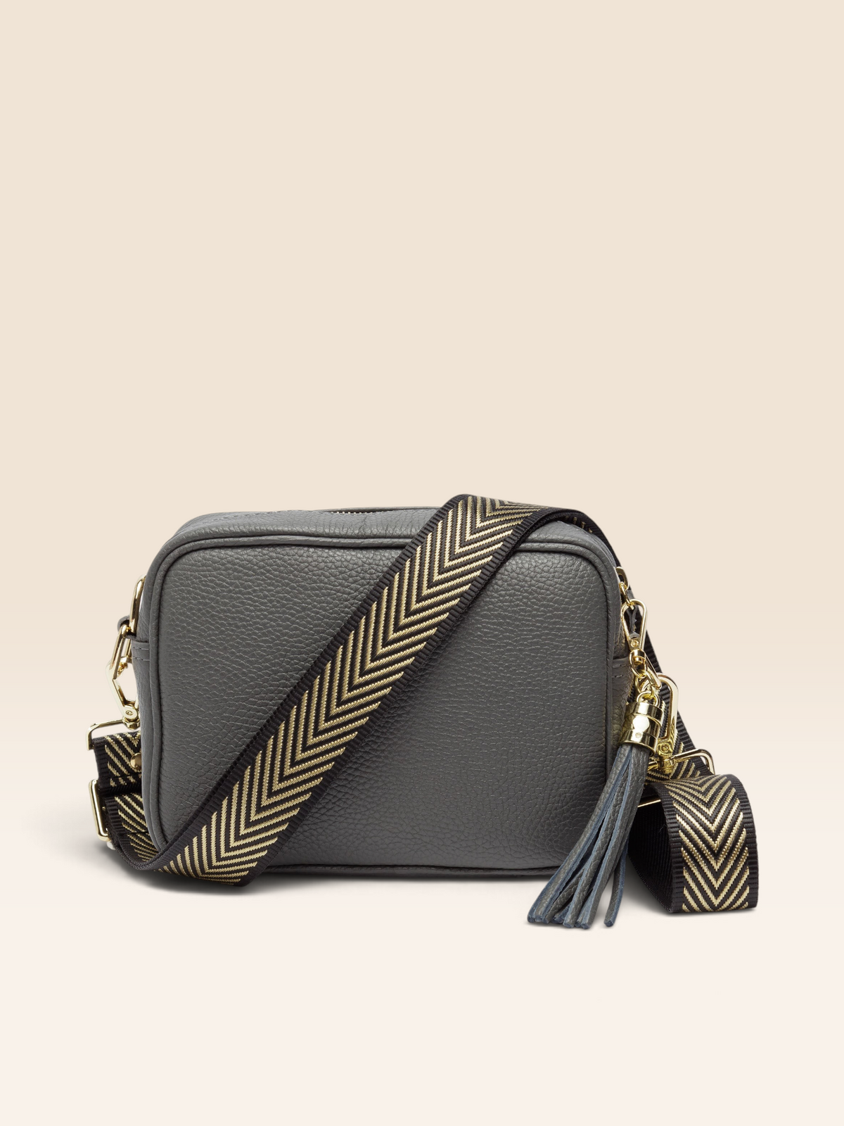 Crossbody Tassel Slate