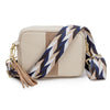 Crossbody Aqua (Orange Aztekenriemen)