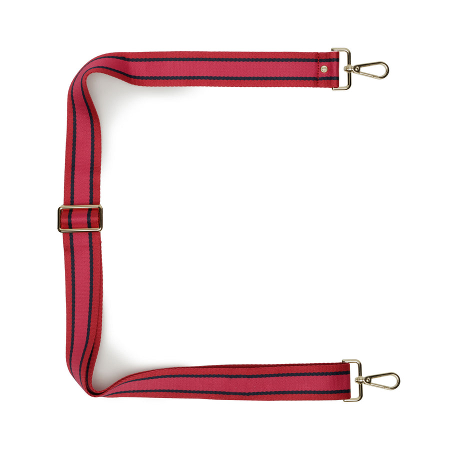 Crossbody strap -Fuchsia Red