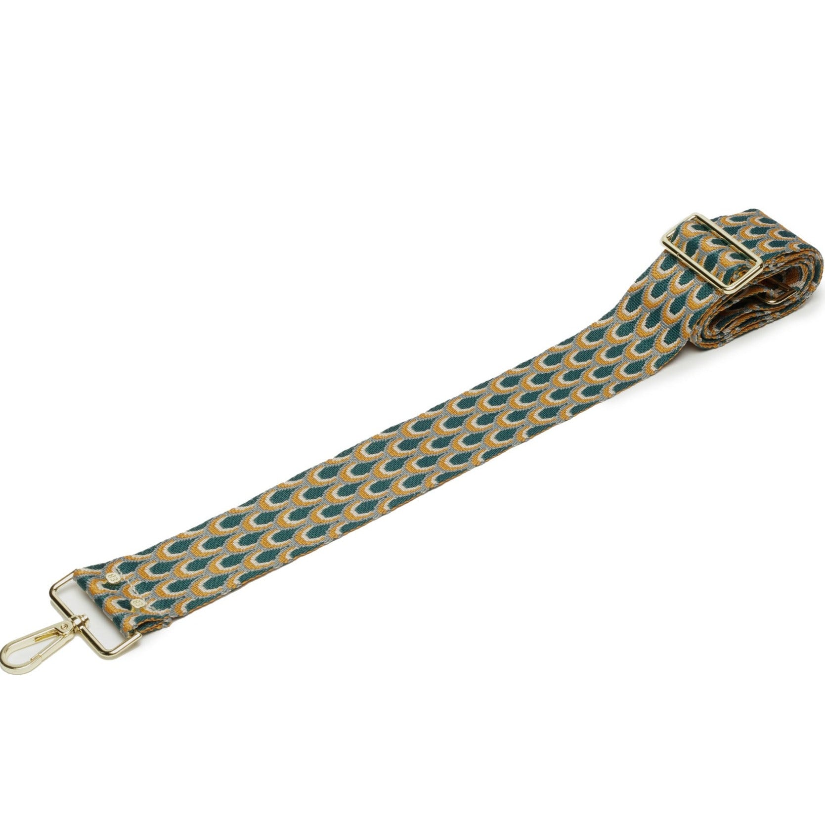CROSSBODY RIEMEN - Teal Peacock