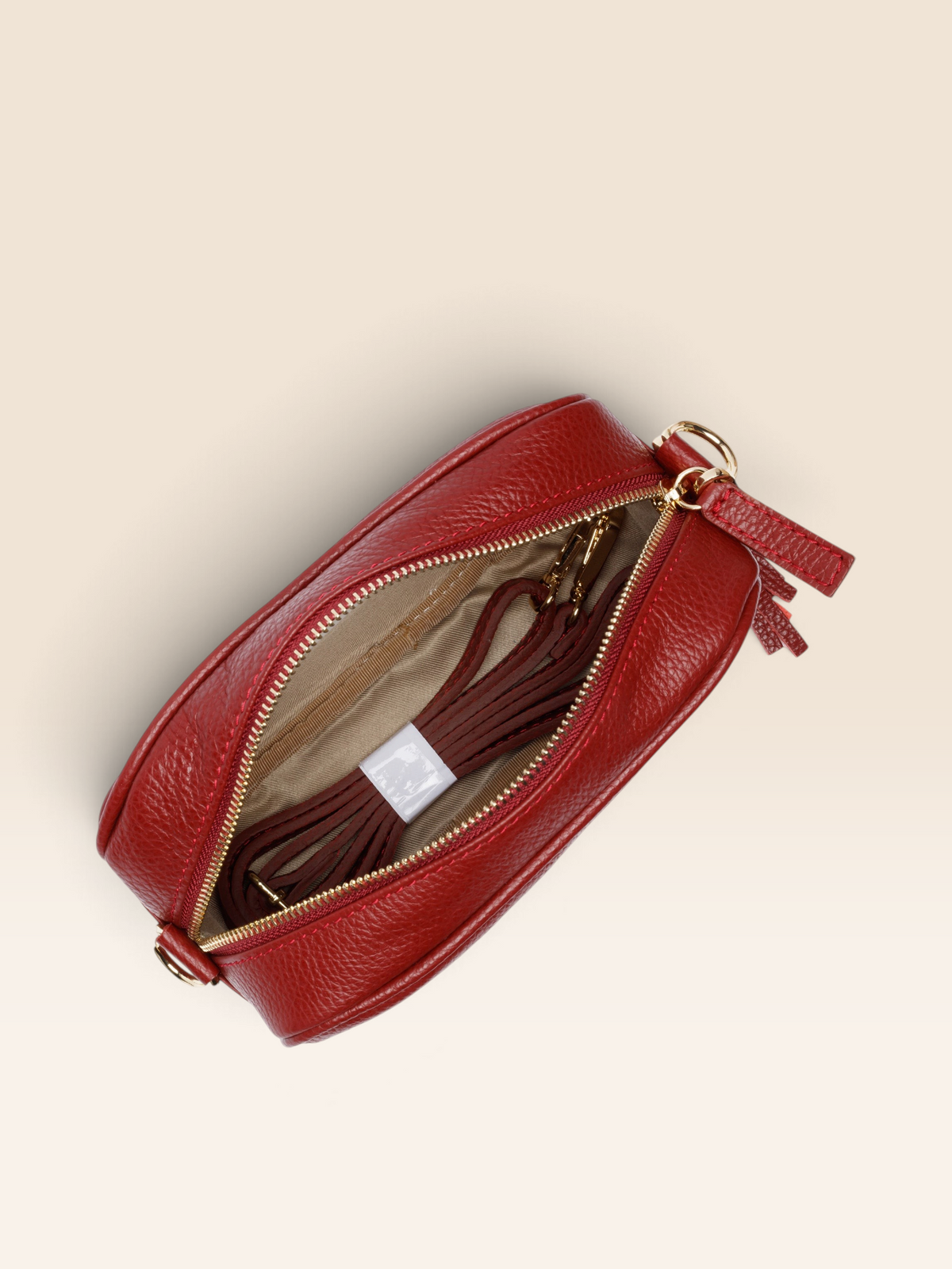 Crossbody Dunkelrot + 2 Kostenlose Riemen