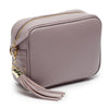 Crossbody Schwarz (Silbernes Chevronband)