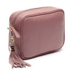 Crossbody Schwarz (Silbernes Chevronband)