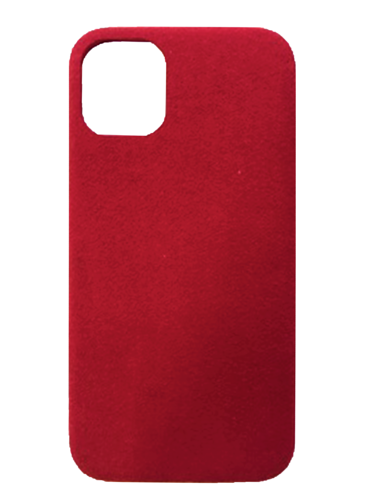 Bold Red Suede effect - iPhone XR / iPhone 11