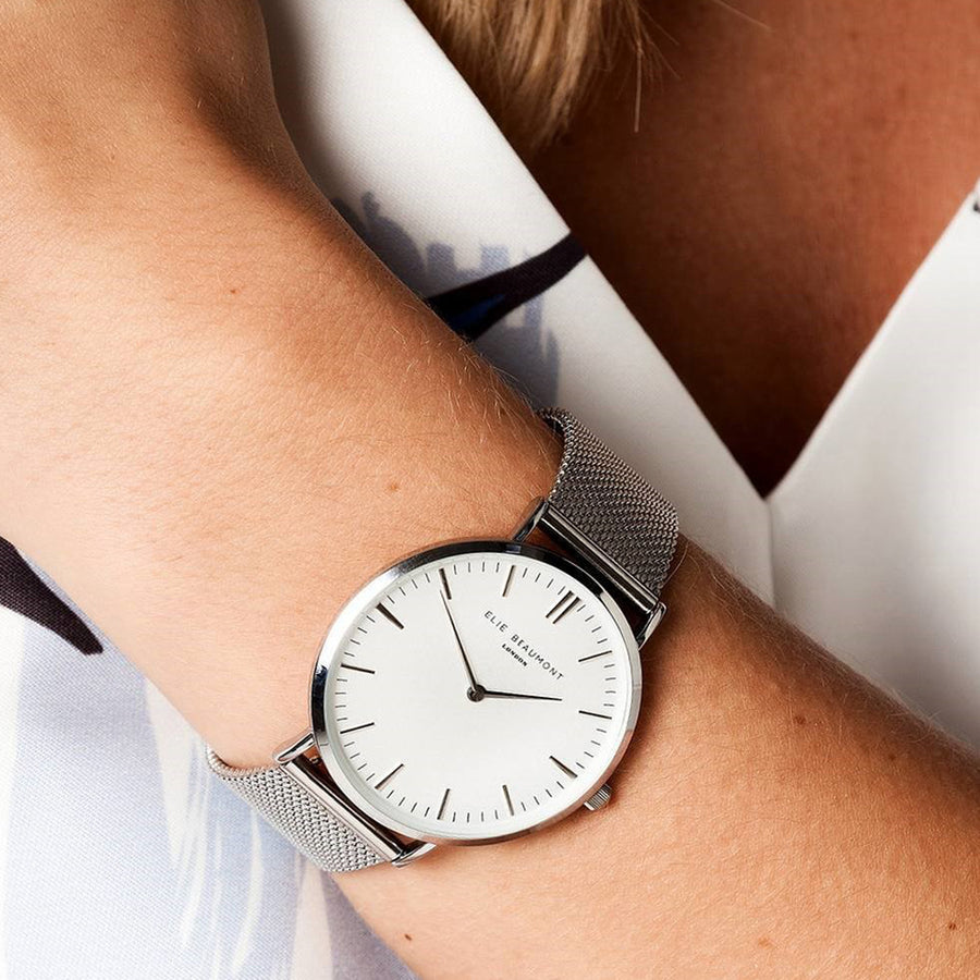 Oxford Large Mesh Silver