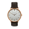 Mr Beaumont Vegan White Dial/Brown
