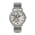 Mr Beaumont Automatic Skeleton Watch Silver Case/Silver Mesh Strap