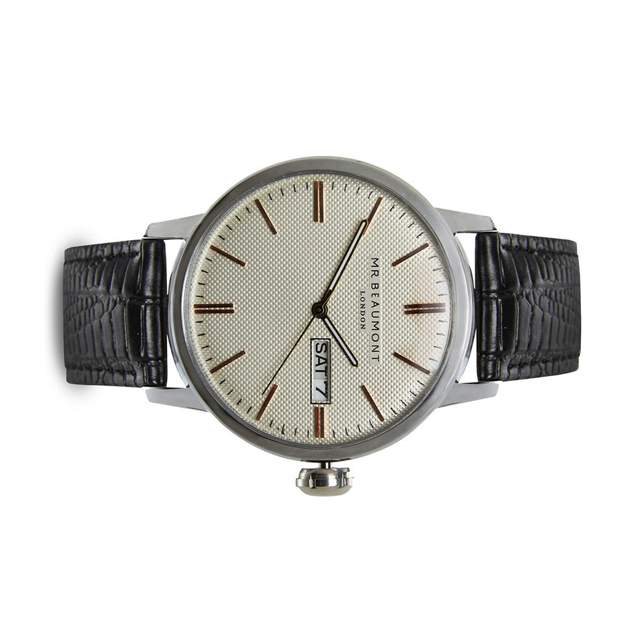 Mr Beaumont Vintage Silver Case/Silver Dial