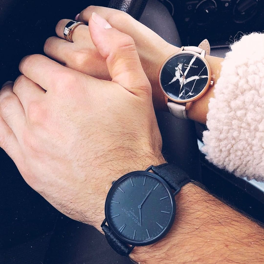 Mr Beaumont Vegan Black Dial/Black