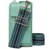 PHONEBAG AQUA (BLAUER AZTEKEN RIEMEN)