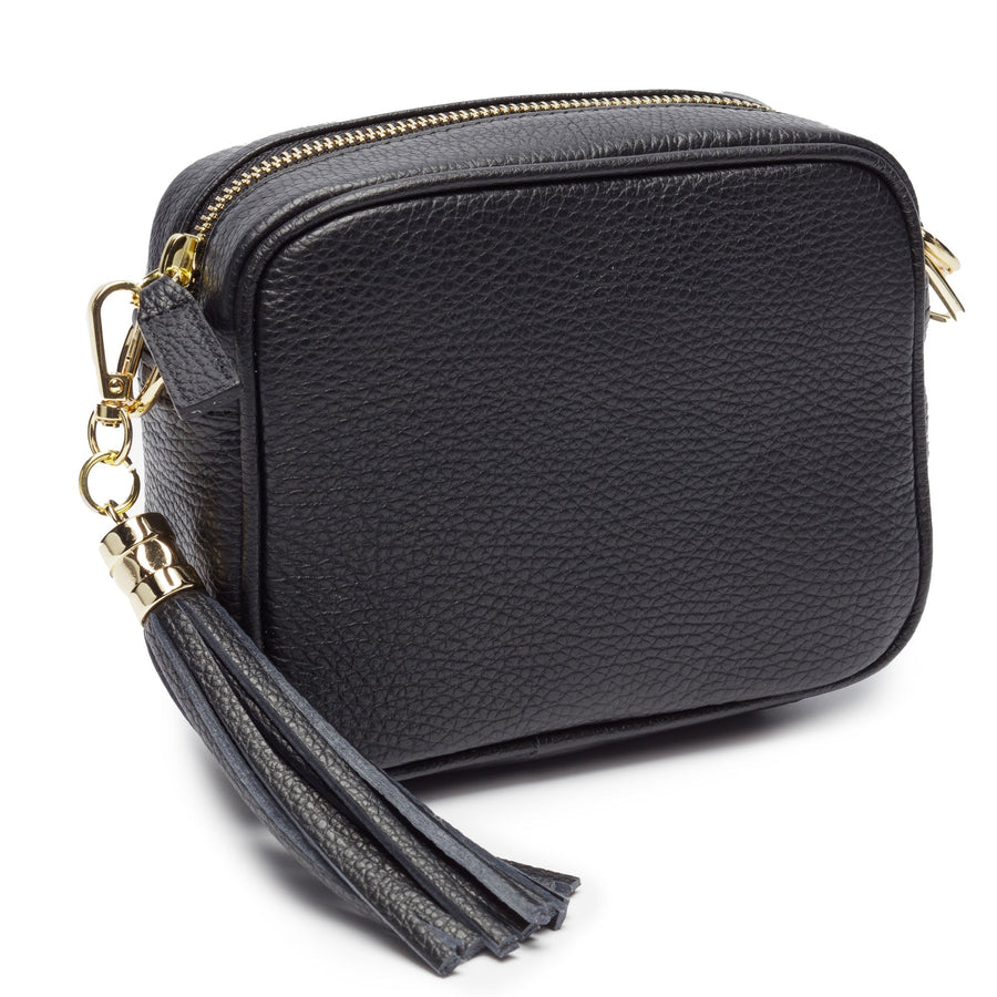 Mini Crossbody Black (Zigzag Strap)