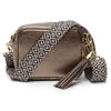 MINI CROSSBODY BRONZE (STRICKDIAMANT RIEMEN)