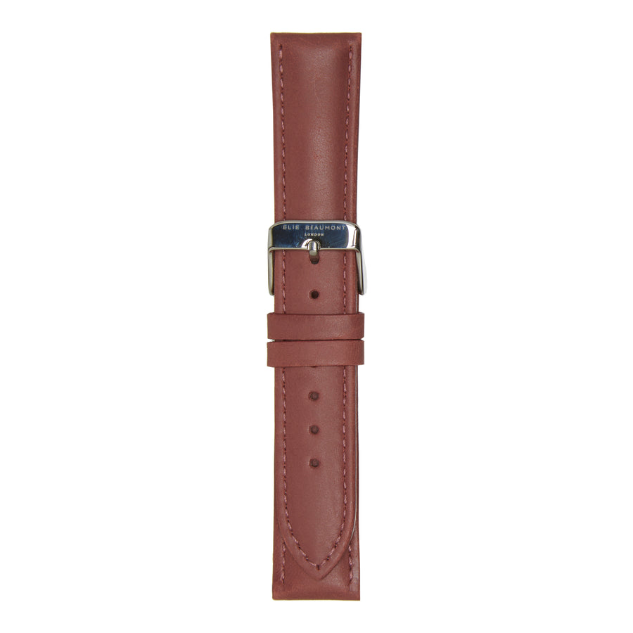 Large Dusty Rose/Silver Strap