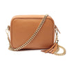 CROSSBODY-BRAUN (GOLDKETTE)