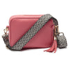 CROSSBODY ERDBEERE (STRICKDIAMANT RIEMEN)
