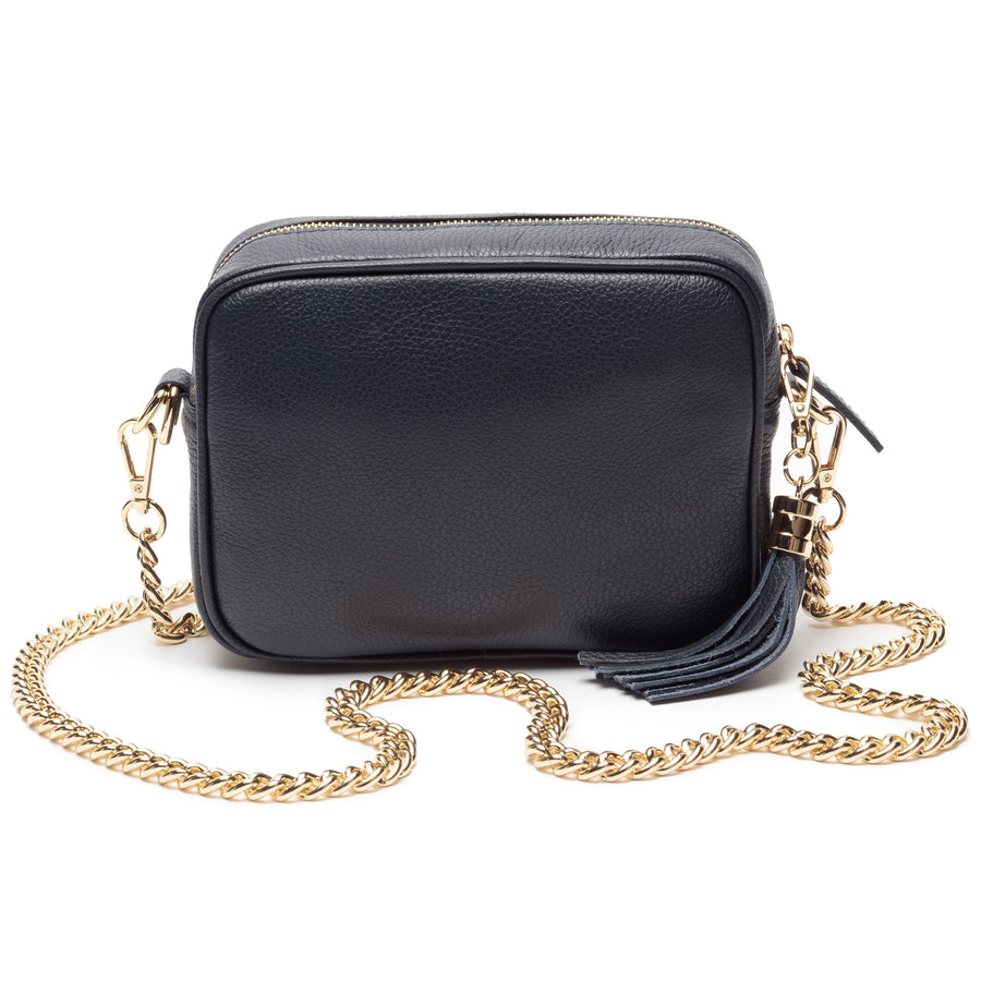 CROSSBODY MARINEBLAU (GOLDKETTE)