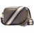 CROSSBODY GRAU (MARINEBLAUER KUPFER-TASCHENRIEMEN)