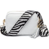 CROSSBODY WEISS (ZEBRA RIEMEN)