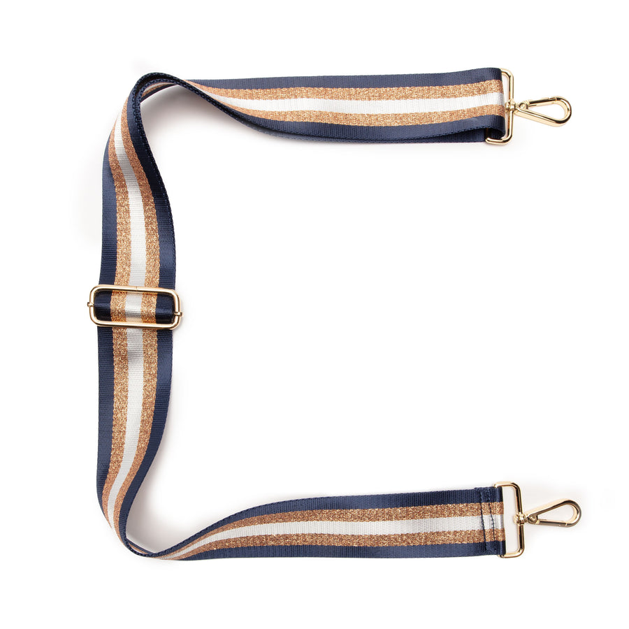 Crossbody strap - Navy Copper