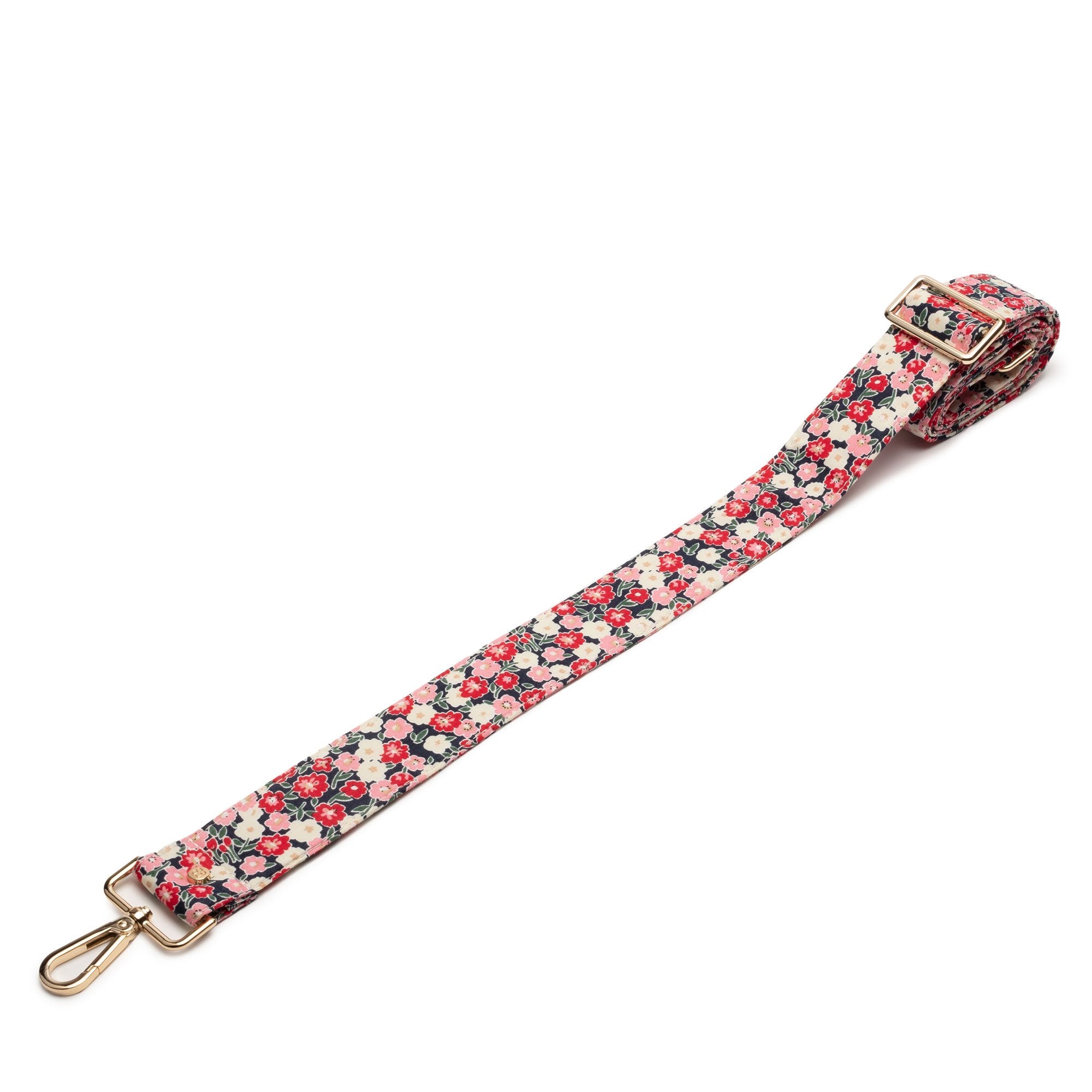 Floral Crossbody strap - Red/White/Pink Floral