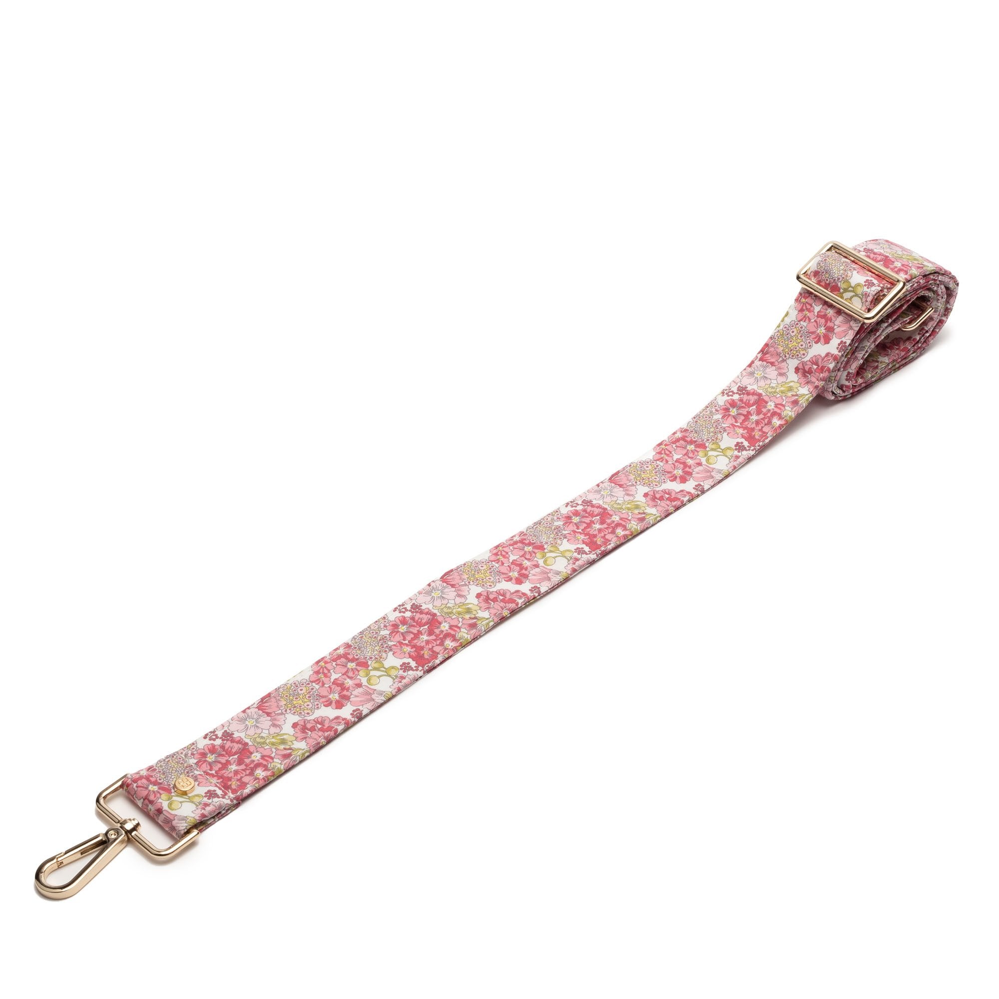 Floral Crossbody strap - Pink/Green Floral