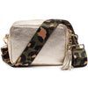 CROSSBODY GOLD (OLIVER LEOPARD RIEMEN)