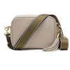Crossbody Biscuit (Olive Stripe Strap)