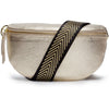 SLING TASCHE - GOLD (GOLD-CHEVRON RIEMEN)