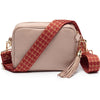 CROSSBODY NACKTE (RUBIN-HUNDEZAHNRIEMEN)