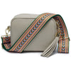 CROSSBODY-STEIN (GRÜNER AZTEKEN-TASCHENRIEMEN)