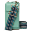 PHONEBAG AQUA (BLAUER AZTEKEN RIEMEN)