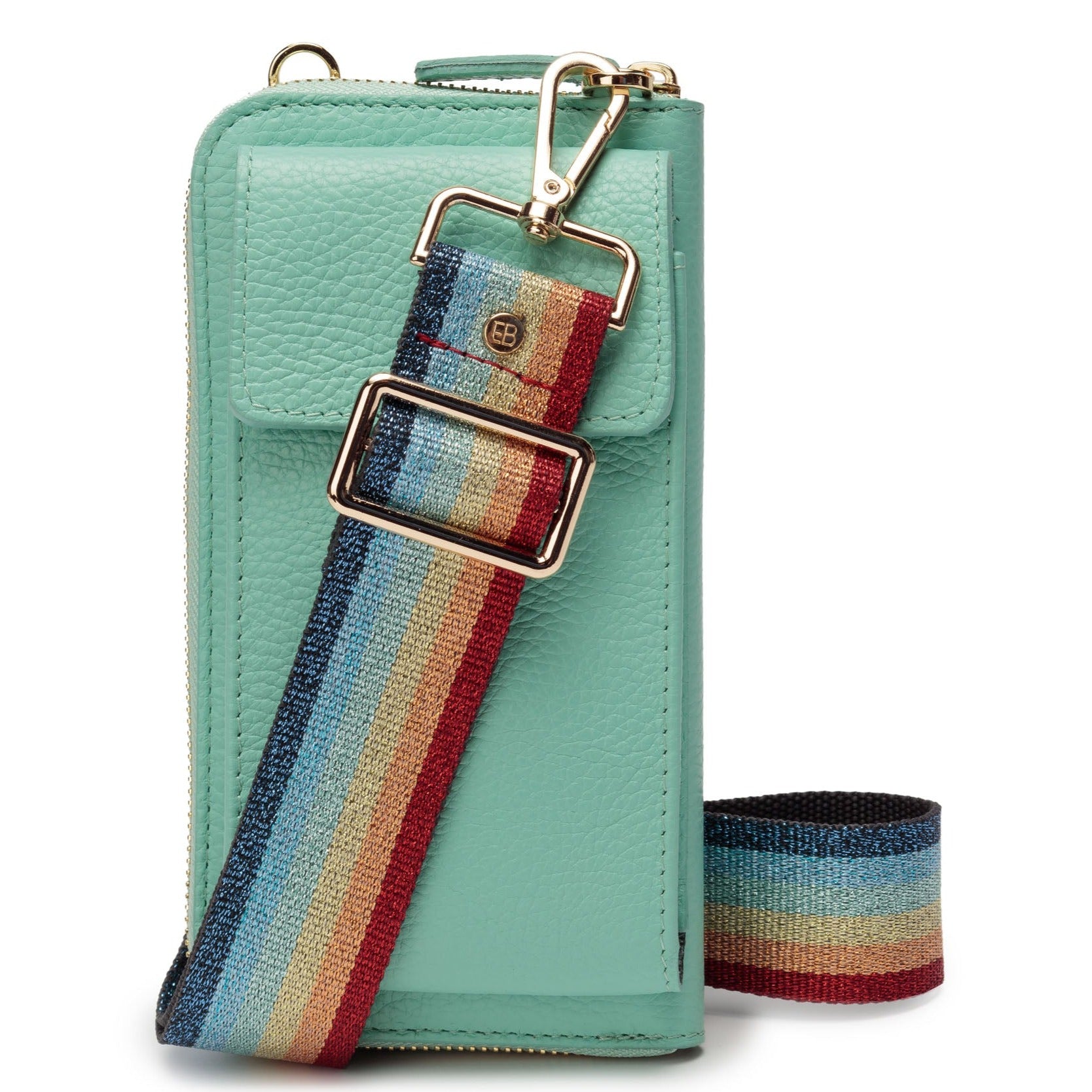Phonebag Aqua (Rainbow strap)