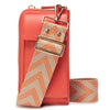 PHONEBAG KORALLE (TANGERINE CHEVRON RIEMEN)